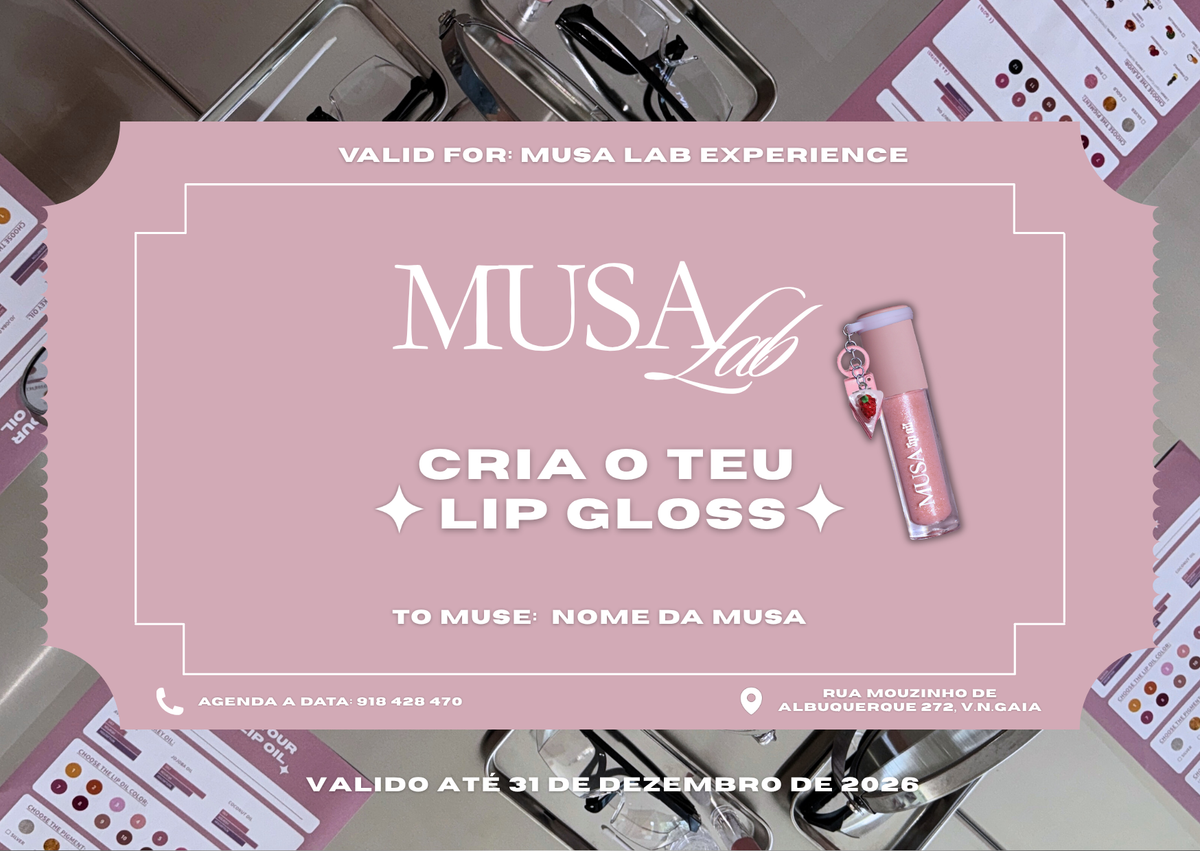 Voucher Lip Gloss MUSA LAB